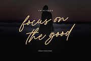 Revisthond Handwritten Script, a Script Font by Namara Creative Studio (Thumbnail 2 of 12)