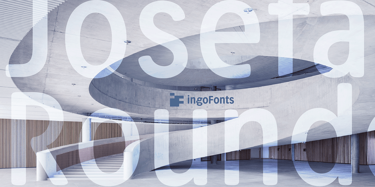Josefa Rounded Pro, a Sans Serif Font by ingoFonts (Photo 2 of 10)