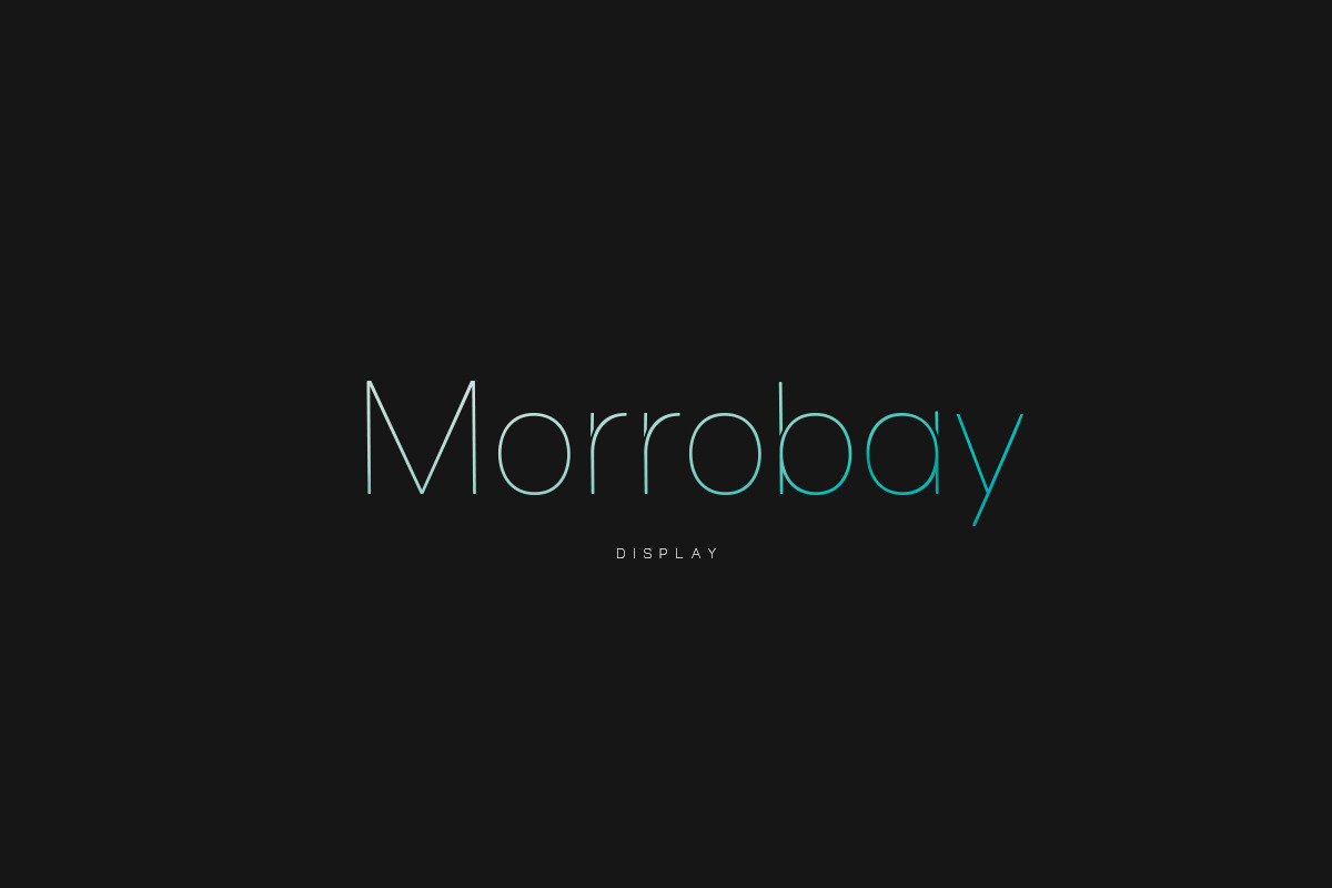 Morrobay Premium Typeface + Webfonts, a Font by Webhance Studio (Photo 2 of 5)