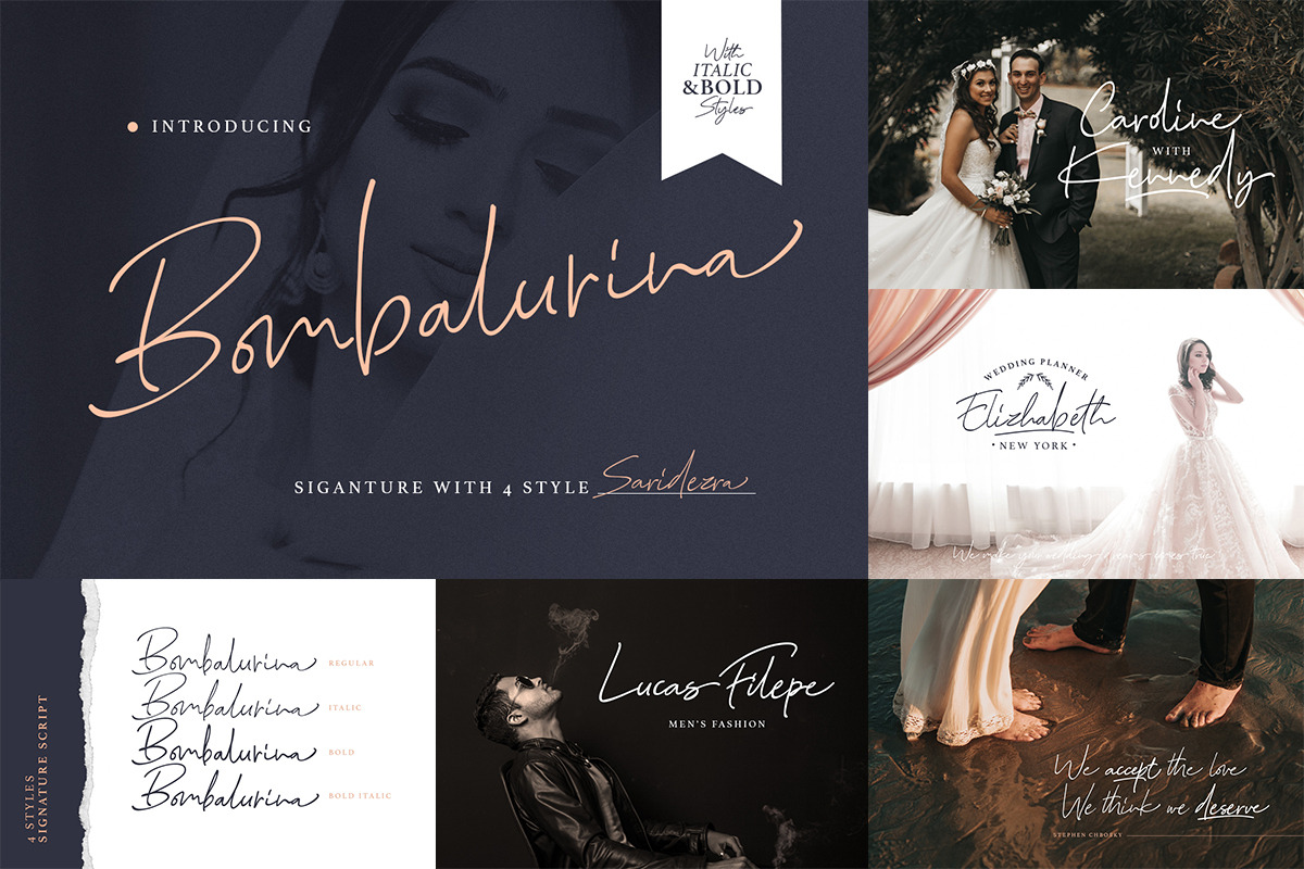 100+ Elegant & Timeless Font Bundle! preview 6