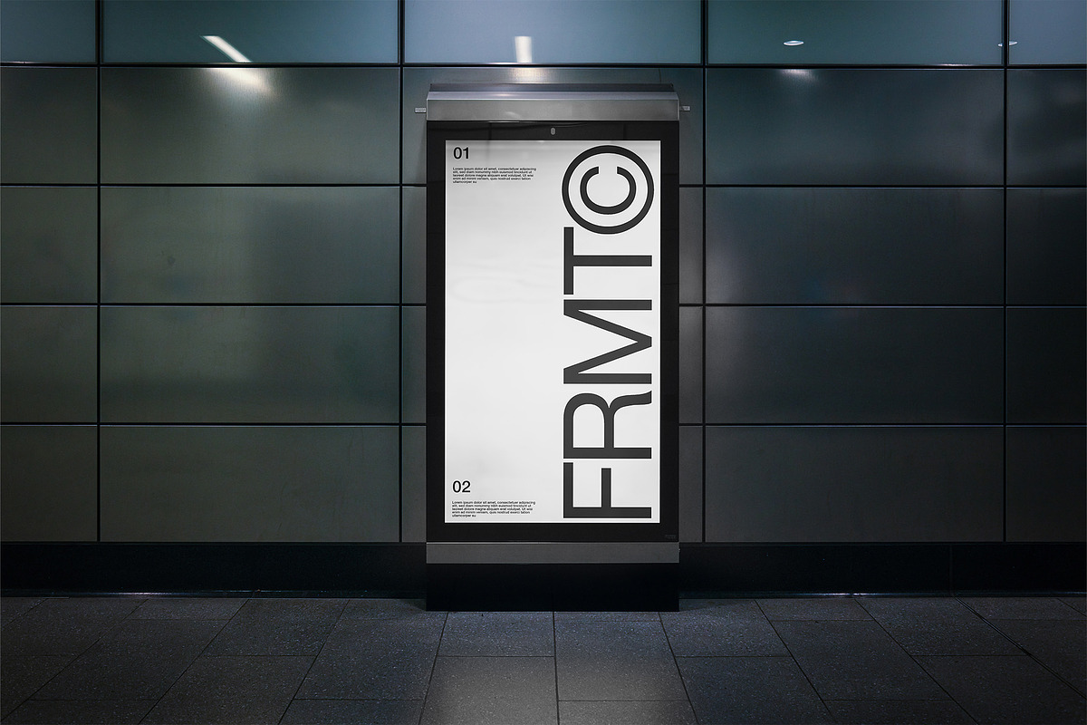 FORMAT B2 SIGNAGE 05, a Product Mockup by Format Mockups (Photo 2 of 6)