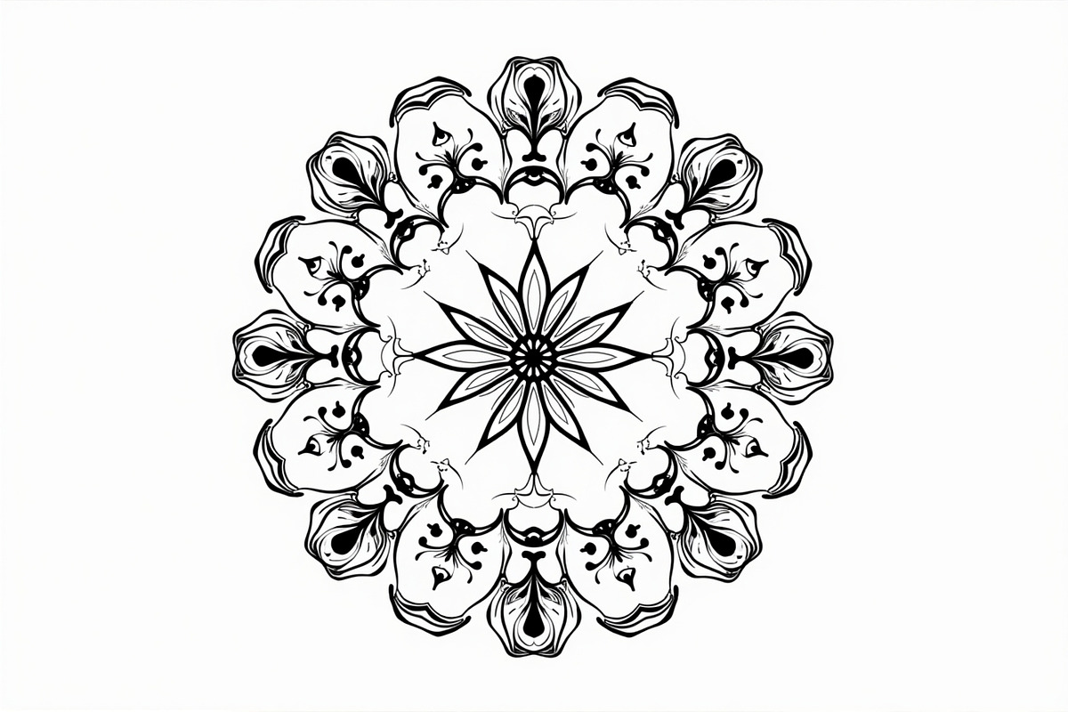 Vintage Scroll Ornament Set, an Illustration by hafijul (Photo 5 of 9)