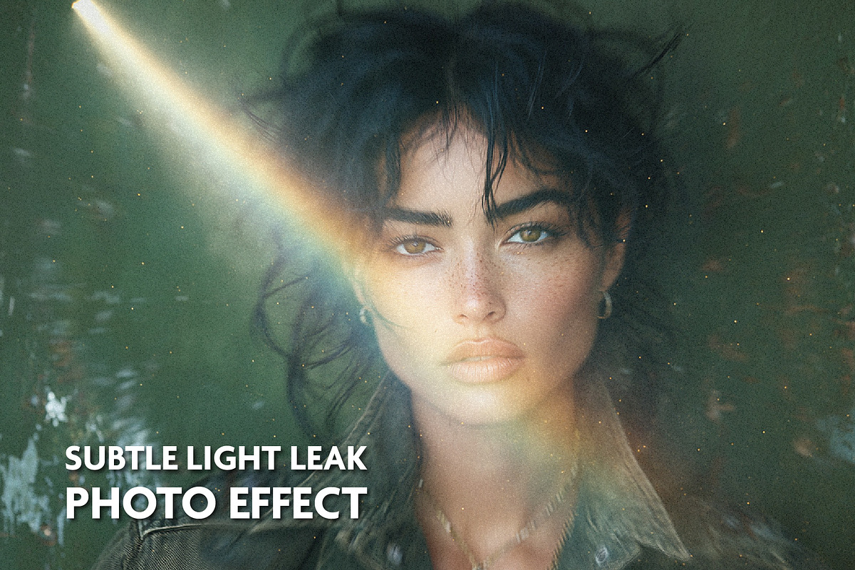 Subtle Light Leak Photo Effect, a Brushes & More by studiogstock (Photo 1 of 2)