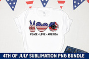 4th of July Sublimation PNG Bundle, an Illustration by Fokira (Thumbnail 16 of 16)