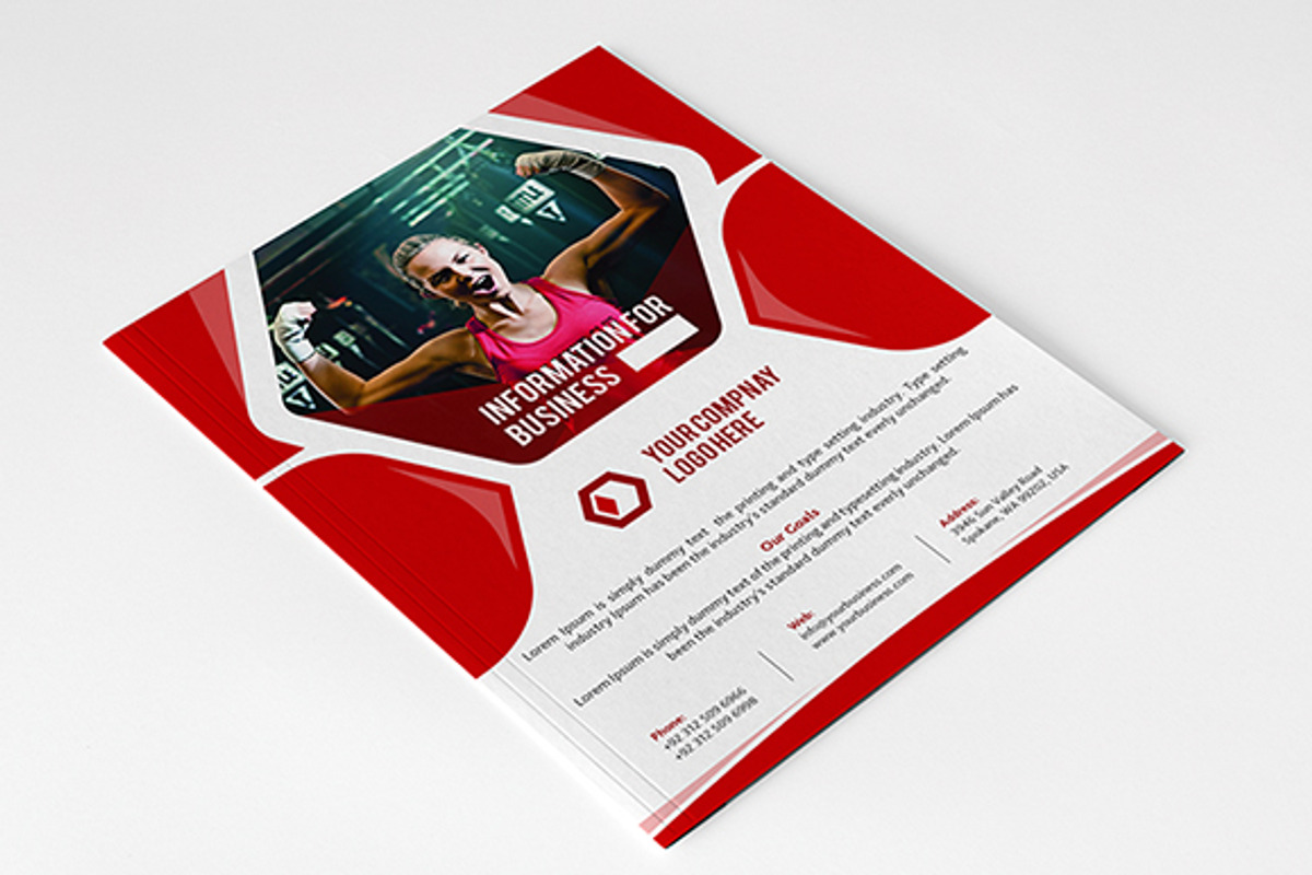 Corporate Flyer, a Flyer Template by NasirGrfx (Photo 2 of 4)