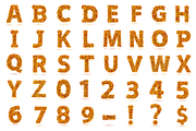 Vector Leaf Alphabet [Vector], an Object Graphic by Chuhastock (Thumbnail 9 of 12)