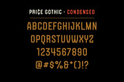 Price Gothic Font Family, a Sans Serif Font by Price Foundry (Thumbnail 5 of 10)