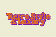 Silky Milky-Bold Retro Serif, a Serif Font by Violet Natural (Thumbnail 5 of 12)