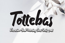 Tottebas - Hand Lettering Font