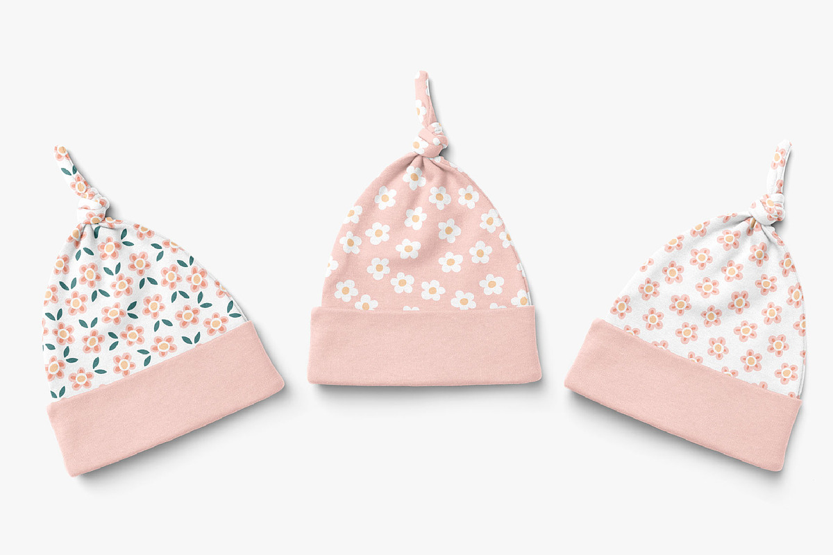 20 Cute and Sweet floral patterns, a Pattern Graphic by RevolutionizZed (Photo 8 of 16)