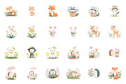 Watercolor Spring Nursery Clipart, an Illustration by CreationArt (Thumbnail 4 of 7)