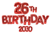 Red Metallic Letter X Foil Balloon P, a School & Education Photo by shahsoft (Thumbnail 2 of 2)