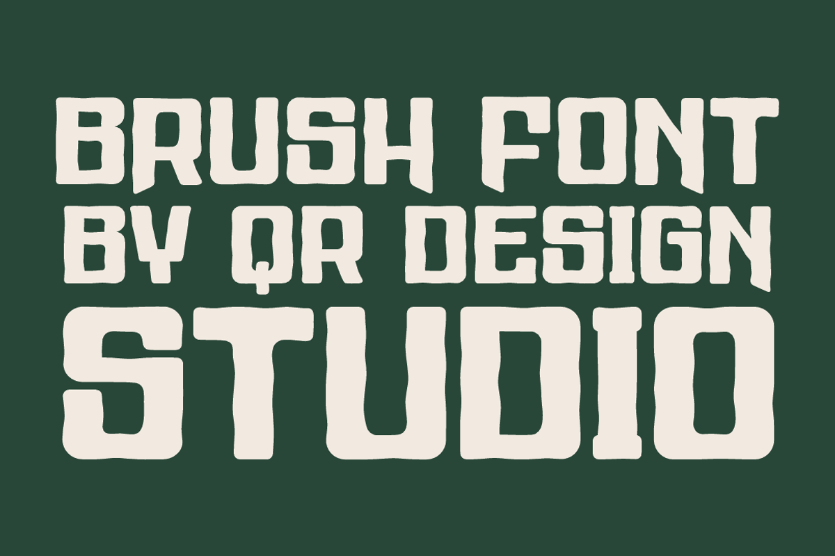 Bigoka Robisen Brush, a Handwritten Font by QR Design Studio (Photo 4 of 7)