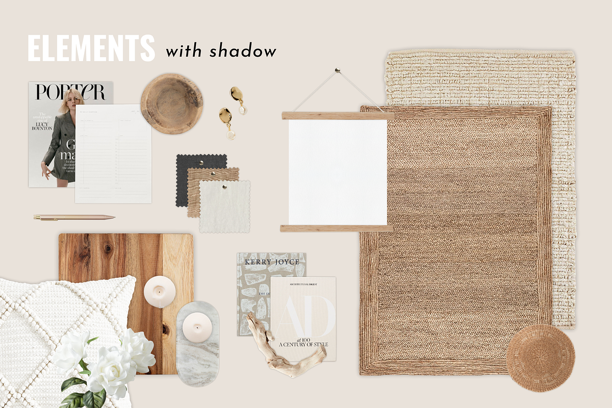 Modern Neutrals Scene Creator Mockup, a Books & Magazine Mockup by Girl Boss Stock (Photo 5 of 10)