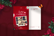 Valentine’s Day Love & Marriage Post, a Social Media Template by RamStudio2 (Thumbnail 2 of 4)