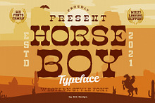 Horse Boy Typeface