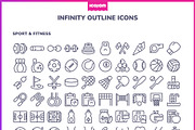 2100+ Infinity Outline icons, an Outline Icon by Icojam store (Thumbnail 11 of 12)