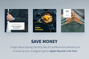 Keynote Animated Posts, a Social Media Template by Davis Knopkens (Thumbnail 3 of 5)