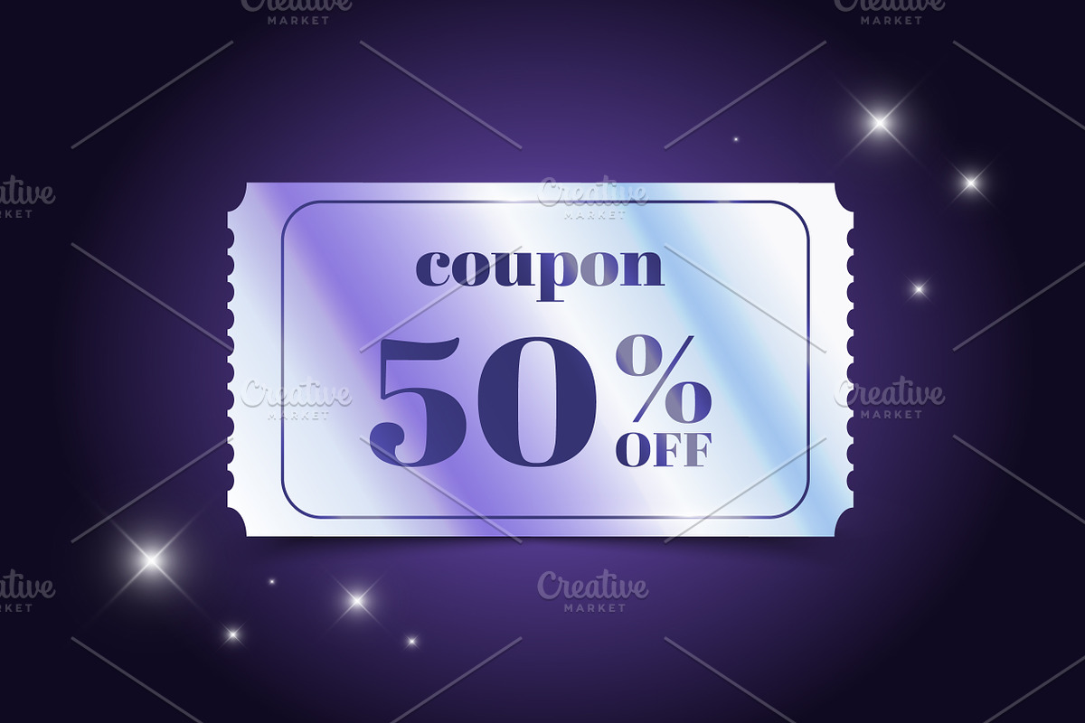 Holographic Discount Coupons, a Decorative Illustration by PsychocheArt (Photo 3 of 3)