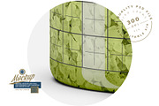 Clear Plastic Jar Mockup 500ml, a Packaging Mockup by Reformer Mockup (Thumbnail 6 of 6)