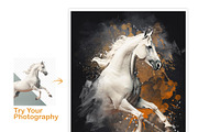 Watercolor Manipulation Horse Effect, an Action Add-On by MRI STUDIO (Thumbnail 6 of 14)