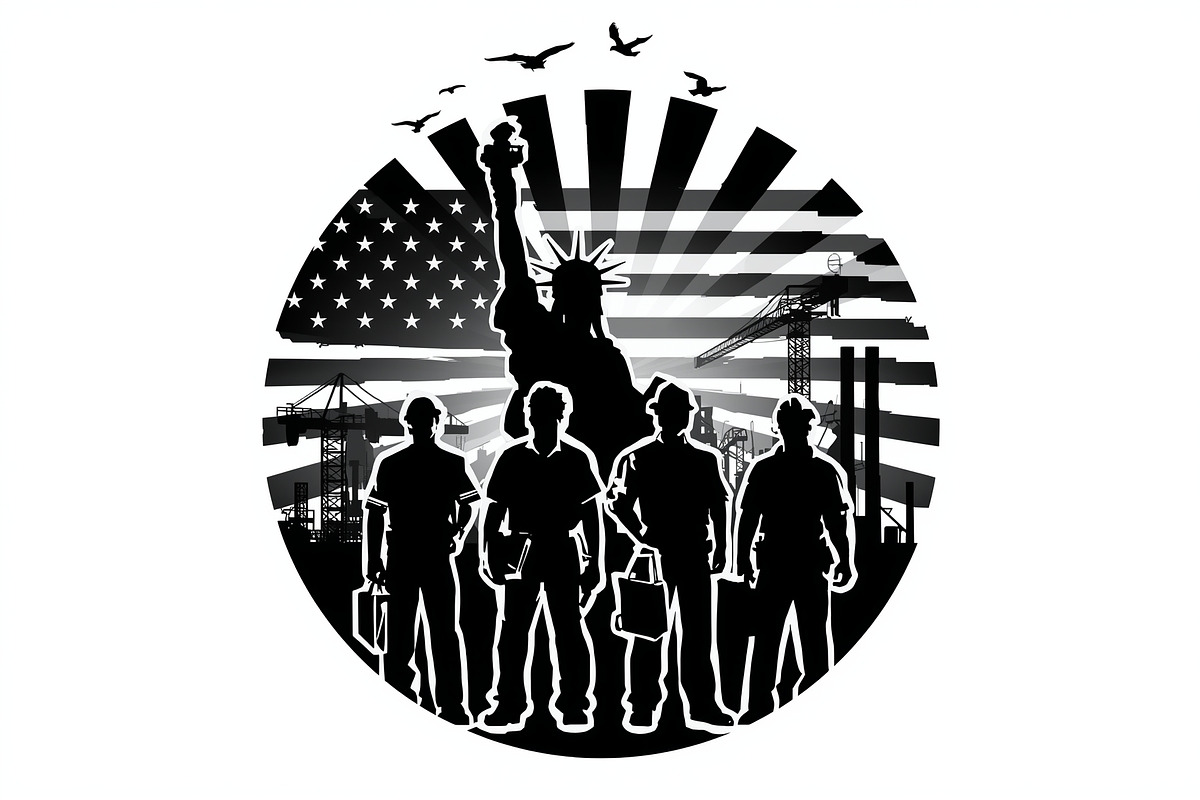 Labor Day Builder Pack, an Illustration by hafijul (Photo 2 of 21)