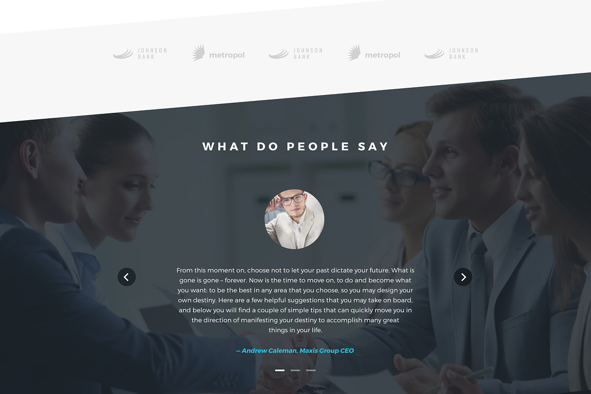 Top Presenter - Training Center PSD, a Websites & App Template by Spartak Vee (Photo 6 of 7)