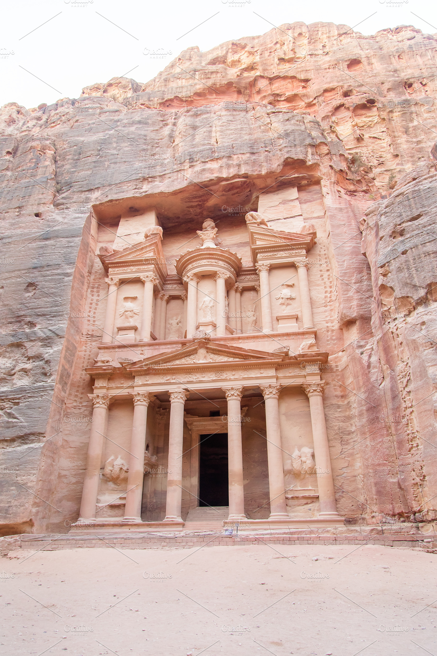 Treasury at Petra, a Photo by Kunkel Adventures