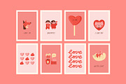 LOVE | Graphic collection, an Illustration by katieromanoff_art (Thumbnail 3 of 13)