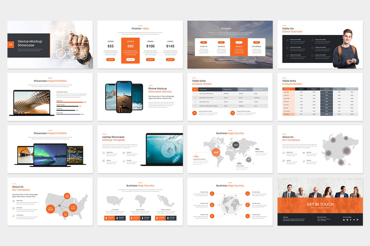 Slukih Presentation Template Design, a Presentation Template by Rocketstill (Photo 6 of 6)