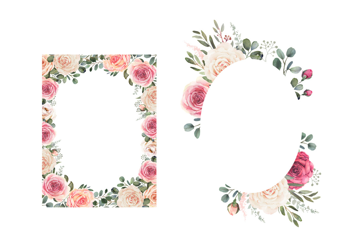 Elegance roses clipart, a Decorative Illustration by AnnelyBlooms (Photo 10 of 13)