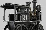 Toy train, a Cars & Vehicle 3D Model by happy brush (Thumbnail 2 of 5)