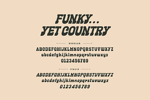 Yermo - A Laid Back Geo-Slab Font