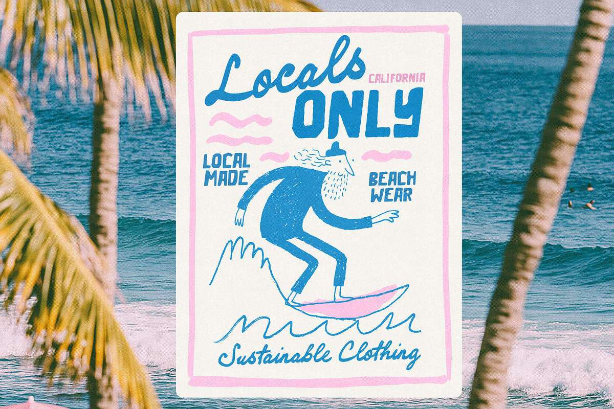 Coastal Cabana Island Style Font Duo, a Handwritten Font by Nicky Laatz (Photo 17 of 29)