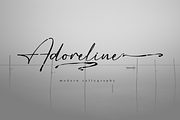 Adoreline, a Script Font by RT Studio (Thumbnail 1 of 10)