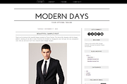 Blogger Template - Modern Days, a Templates & Theme by Theme Fashion (Thumbnail 1 of 3)