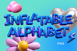 Inflatable Alphabet