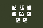 Ravgonew - Condensed Font, a Sans Serif Font by Iqsiart Studio (Thumbnail 4 of 7)