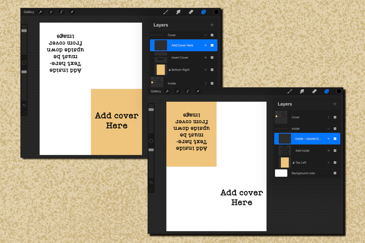 Greeting Card Procreate Templates, a Print Template by Kimber Shook (Photo 3 of 5)