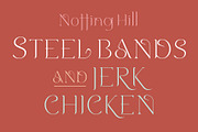 Notting Hill. Stylish new serif font, a Serif Font by LostandFoundry (Thumbnail 1 of 6)