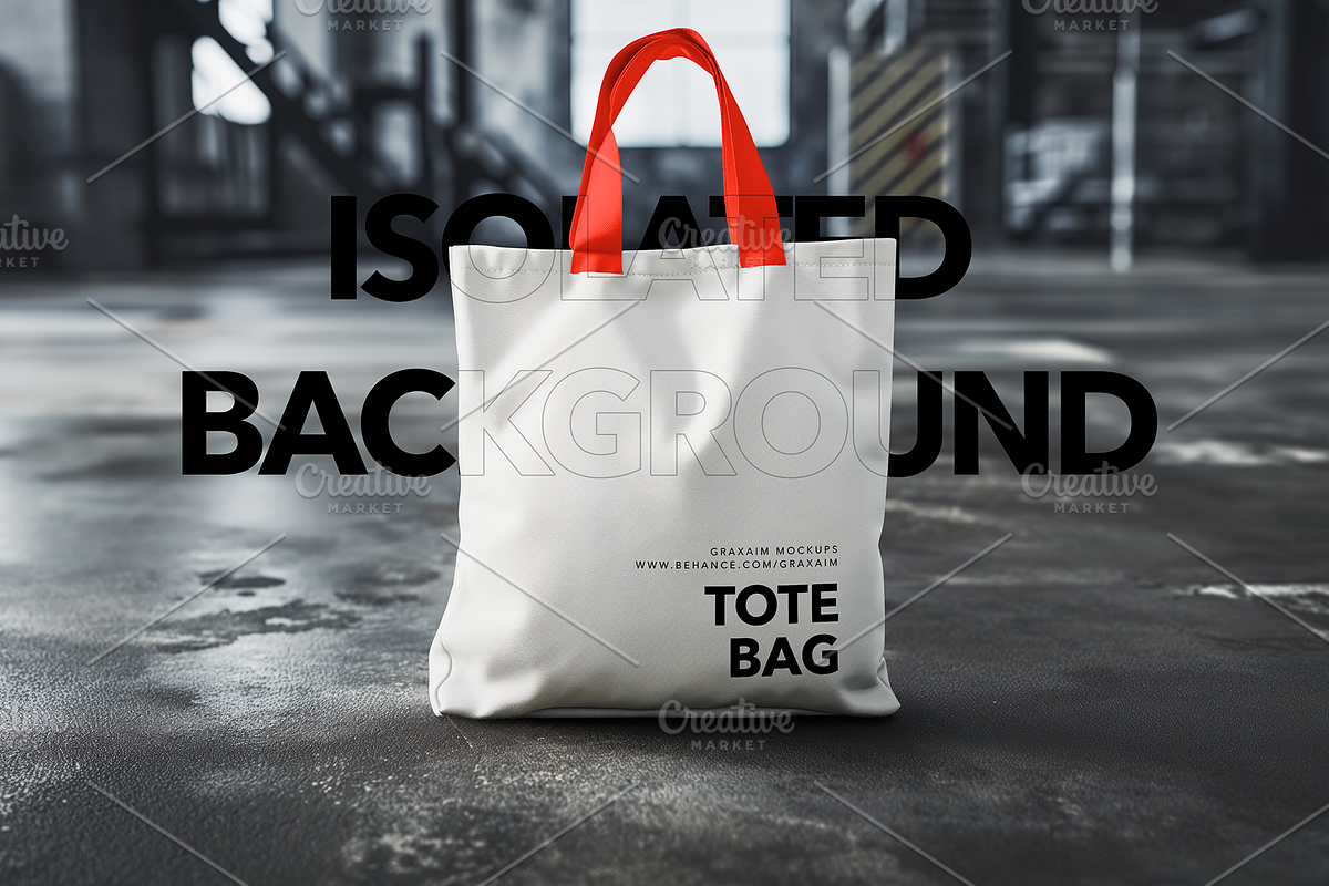 Tote Bag Mockup, a Product Mockup by Graxaim Mock-up (Photo 2 of 4)