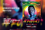 Afrobeats night club party flyer, a Flyer Template by GladicMonster (Thumbnail 3 of 3)