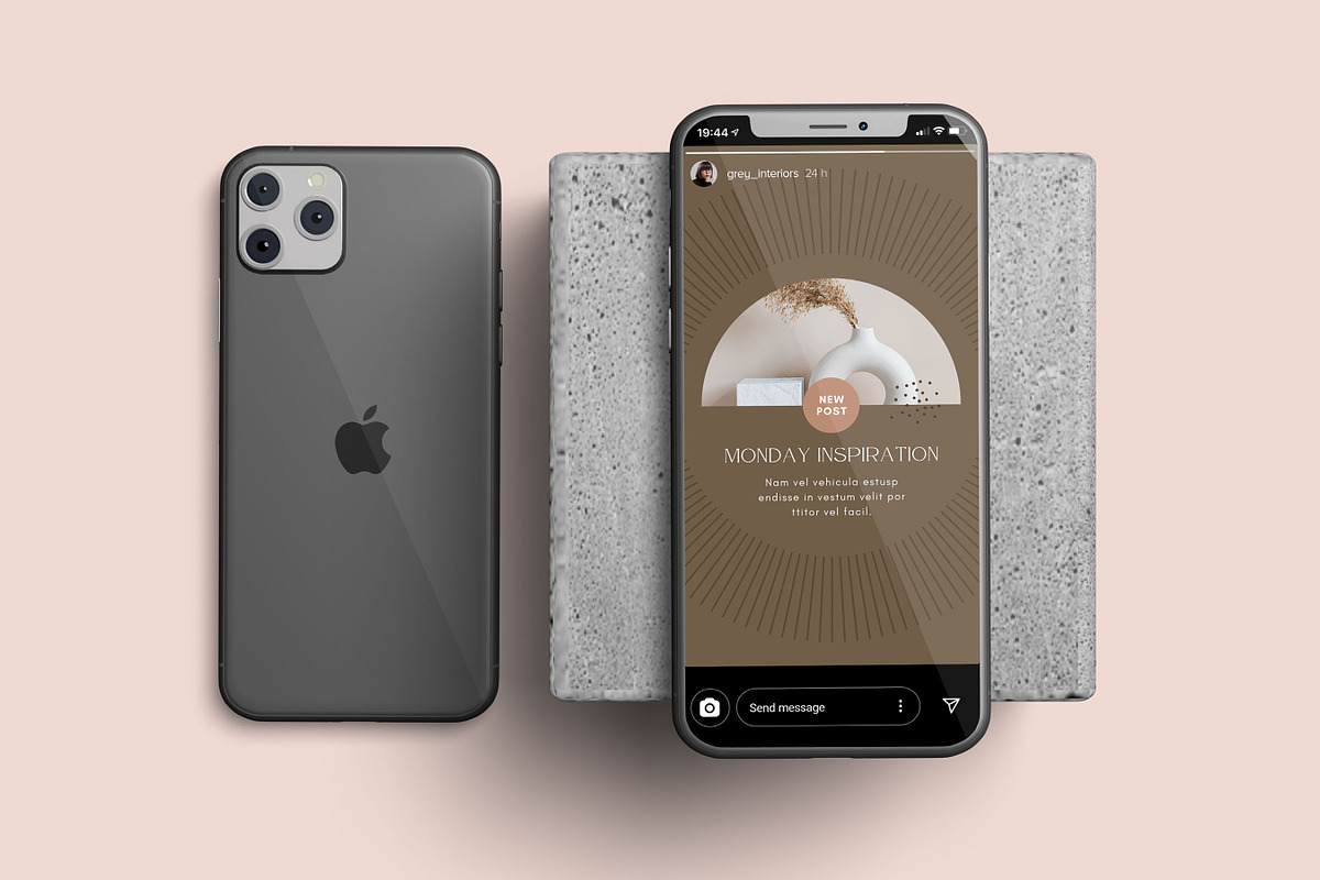 Instagram Template Bundle in CANVA, a Social Media Template by RWstudio (Photo 6 of 8)