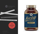 Pills Bottle Mockup, a Cups & Container Mockup by Reformer Mockup (Thumbnail 3 of 6)