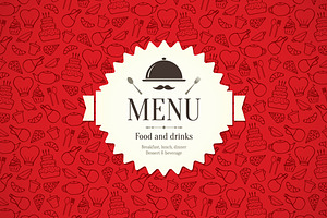 Restaurant menu template