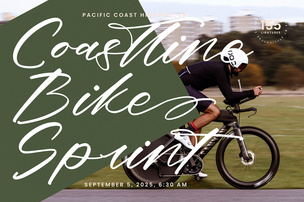 Dream Routes Modern Calligraphy, a Script Font by stylishtype.co (Photo 16 of 20)