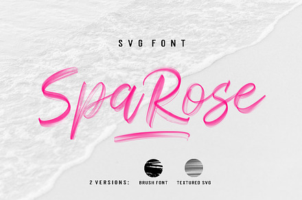 Sparose SVG Font, a Script Font by Dhan Studio