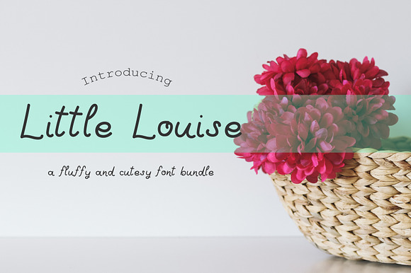 Little Louise, a cutesy font preview 7