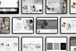 Grace Squarespace Website Template