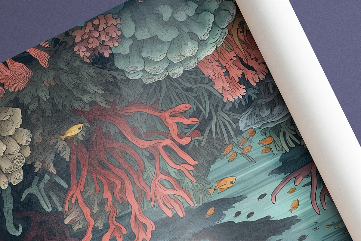 Coral - Seamless Coral Patterns, a Pattern Graphic by Pixel Perfect Patterns (Photo 7 of 9)